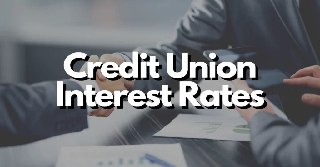 do credit unions have better interest rates